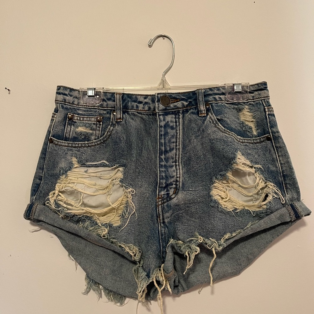 Signature 8 Distressed Denim Jeans